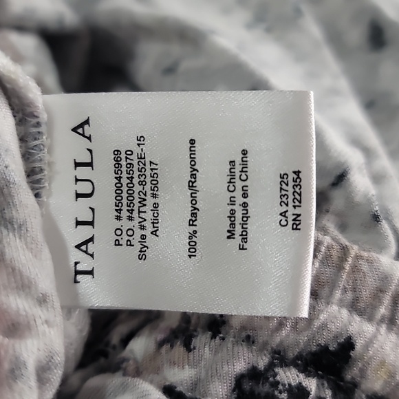 Aritzia Talula Tabata Floral Strapless Tie Waist Jumpsuit Romper - Picture 12 of 12